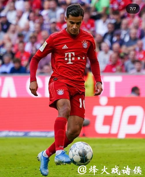 拜仁再损中场一将 库蒂尼奥接受脚踝手术